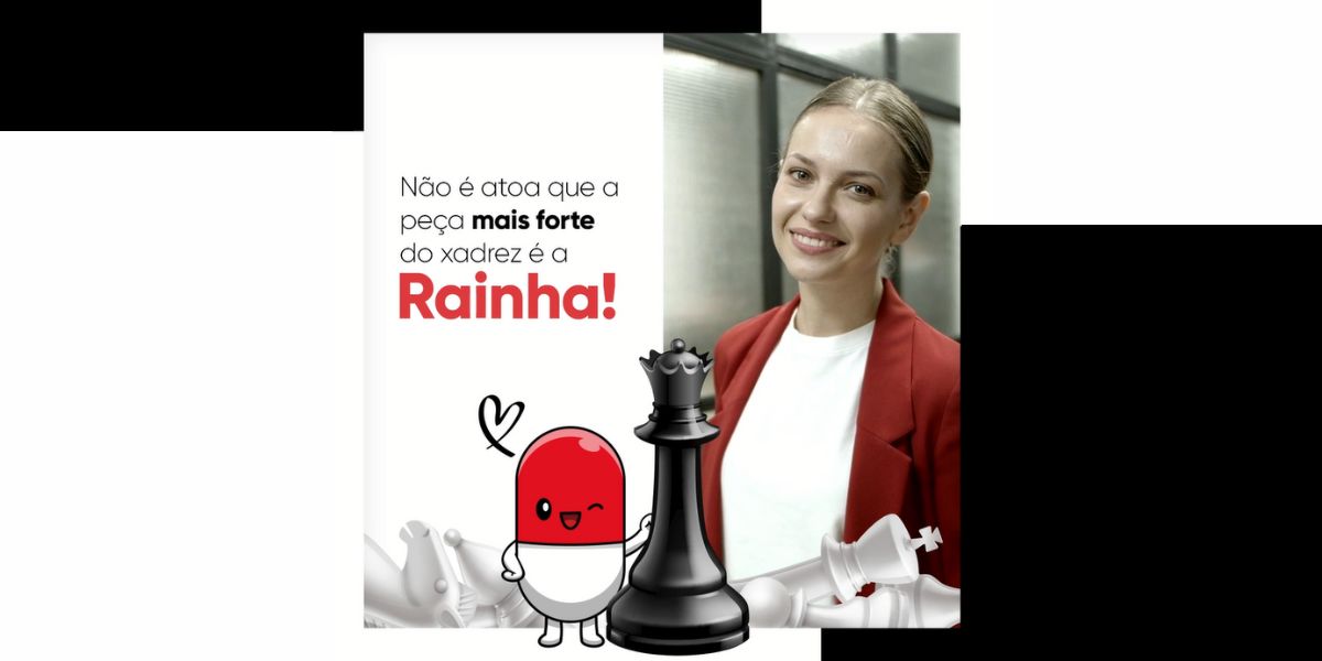 Não é à toa que a peça mais forte do xadrez é a Rainha! - RedPill Mkt